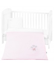 Set za spavanje za bebe od 3 dijela KikkaBoo Dream Big - S vezom, roza -1