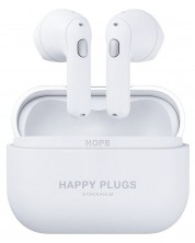 Bežične slušalice Happy Plugs - Hope, TWS, bijele