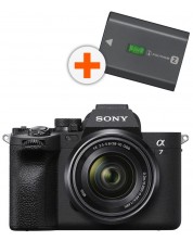 Fotoaparat bez zrcala Sony - Alpha A7 IV, 33MPx, 28-70mm, f/3.5-5.6 + baterija Sony NP- FZ100 -1