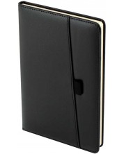 Dnevnik Spree - S džepom za GSM i olovku, 112 listova, crni