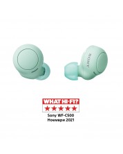 Bežične slušalice Sony - WF-C500, TWS, zelene -1