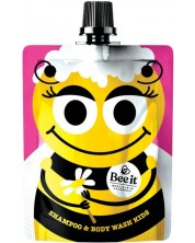 Bee it Kids Šampon i gel za tuširanje 2 u 1, za djevojčice, 250 ml -1