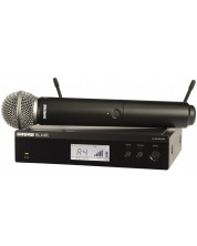 Bežični mikrofonski sustav Shure - BLX24RE/SM58-R12, crni