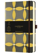 Bilježnica Castelli Oro - Circles, 9 x 14 cm, na linije