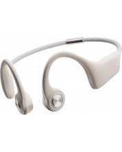 Bežične slušalice s mikrofonom Sudio - B1, bijele/bež -1