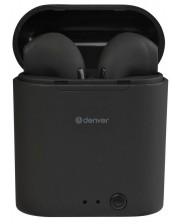 Bežične slušalice Denver - TWE-46, TWS, crne