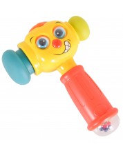 Glazbena igračka za bebe Hola Toys - Čekić -1