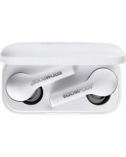 Bežične slušalice Boompods - Bassline, TWS, bijele 