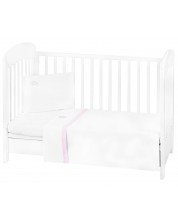 Set za spavanje za bebe od 3 dijela KikkaBoo Dream Big - EU Style, 60 х 120 cm, ružičasti -1
