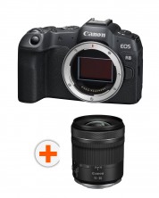 Kamera bez ogledala Canon - EOS R8, 24.2MPx, crna + Objektiv Canon - RF, 15-30mm, f/4.5-6.3 IS STM