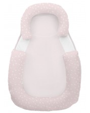 Pozicioner za bebe protiv prevrtanja s memorijskom pjenom KikkaBoo - Confetti, ružičasti -1