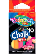 Krede bez prašine Colorino Kids - 10 komada