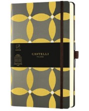 Bilježnica Castelli Oro - Circles, 13 x 21 cm, na linije -1