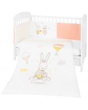 Set za spavanje za bebe KikkaBoo - Rabbits in Love, 2 dijela -1