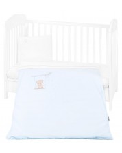 Set za spavanje za bebe od 5 dijelova Kikkaboo Dream Big - S vezom, plavi -1