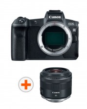 Kamera bez ogledala Canon - EOS R, 30.3MPx, crna + Objektiv Canon - RF 35mm f/1.8 IS Macro STM -1
