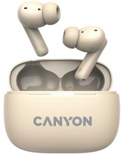 Bežične slušalice Canyon - CNS-TWS10, ANC, bež -1