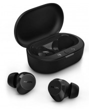 Bežične slušalice Philips - TAT1209BK/00, TWS, crne -1