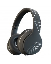Bežične slušalice PowerLocus - P6, crne/srebrnaste -1