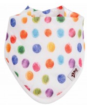 Bandana za bebe od bambusa Xkko - Polka Dots