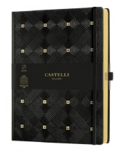 Bilježnica Castelli Copper & Gold - Maya Gold, 19 x 25 cm, na linije -1