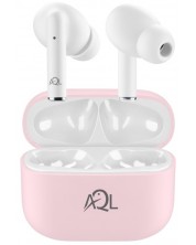 Bežične slušalice AQL - Road, TWS, ružičaste