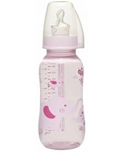 Bočica za bebe NIP - Trendy, РР, Flow G, 6 m+, 250 ml -1
