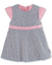 Haljina za bebe sa UV 30+ zaštitom Sterntaler - Prugasta, 80 cm, 9-12 mjeseci -1