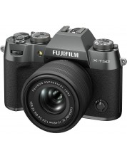 Kamera bez ogledala Fujifilm - X-T50, XC 15-45 mm, Charcoal Silver
