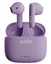 Bežične slušalice Sudio - A1, TWS, ljubičaste -1