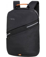 Poslovni ruksak za laptop R-bag -  Bunker Black, 15"