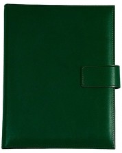 Poslovna bilježnica Lemax Novaskin - А4, zelena, s prstenovima i mehanizmom