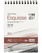 Blok za crtanje Drasca - Esquisse, 50 listova, А6