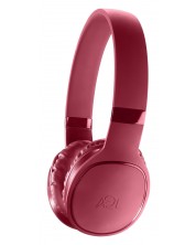 Bežične slušalice s mikrofonom AQL - Kosmos 2, crvene -1