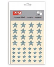 Set naljepnica APLI - Zvjezdice, zvjezdana prašina, 3 lista