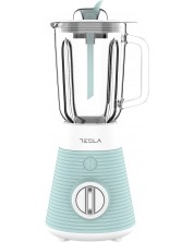 Blender Tesla - BL510BWS Silicone Delight, 1.5l, 500W, plavo/bijeli