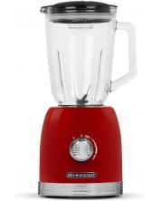 Blender Schneider - SCBL15R, 1.5 l, 2 stupnja, 800W, crveni -1