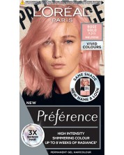L'Oréal Préférence Boja za kosu Vivid Colors, 9.213 Rose Gold -1