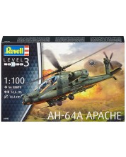 Sastavljeni model Revell - Helikopter Boeing AH-64A Apache (04985) -1