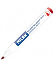 Bord marker za bijelu ploču Milan - Okrugli, crveni -1