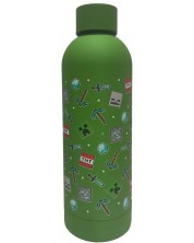 Boca za vodu Kids Euroswan - Minecraft Icon Green, 500 ml -1