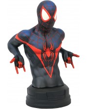 Kipić bista Diamond Select Marvel: Spider-Man - Miles Morales, 18 cm -1