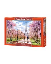 Puzzle Castorland od 1000 dijelova - Romantična šetnja Parizom, Richard Macneil