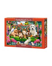 Puzzle Castorland od 1000 dijelova - Kućni ljubimci u parku, Howard Robinson