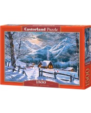Puzzle Castorland od 1500 dijelova - Snježno jutro