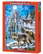Puzzle Castorland od 1500 dijelova - Noćni vukovi