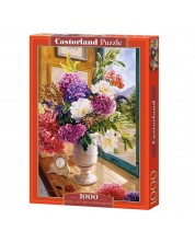 Slagalica Castorland od 1000 dijelova - Mrtva priroda s hortenzijama -1