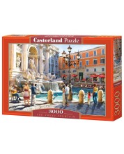 Slagalica Castorland od 3000 dijelova - Fontana di Trevi -1