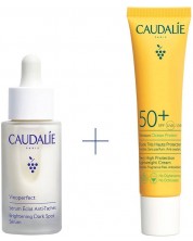 Caudalie Vinoperfect &  Vinosun Protect Serum i Krema SPF50+, 30 + 40 ml (U ograničenim količinama) -1