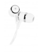 Slušalice s mikrofonom Canyon - CNE-CEPM01W, bijele -1